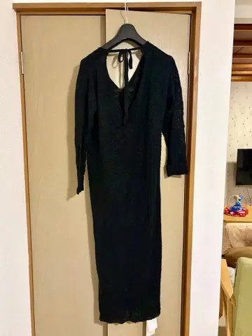 [ 미사용 새상품 ] GYDA 니트 롱 원피스 블랙 F 정가 7,990엔