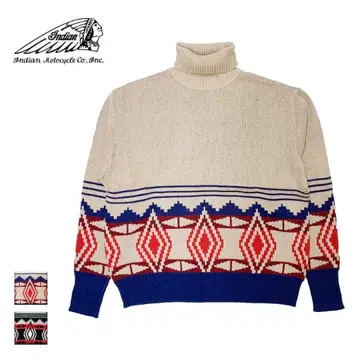 인디언 모터사이클 니트