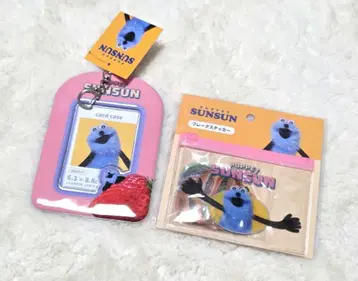 퍼펫 순순 생큐마트 카드 홀더 플레이크 스티커 세트