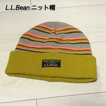L.L.Bean 니트 모자 스트라이프