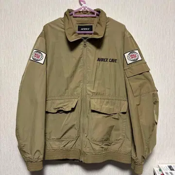 AVIREX CAVE 케이브 자켓 카키
