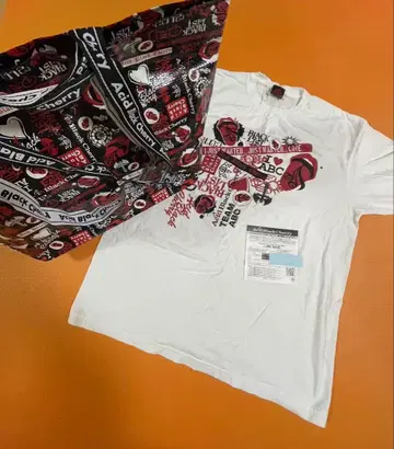 Acid black Cherry T셔츠&백 2세트 시리얼 포함