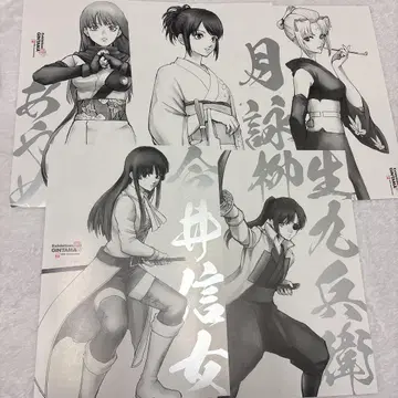 은혼전 A4 포스터 컬렉션 사루토비 오타에 츠쿠요 신스케 큐베