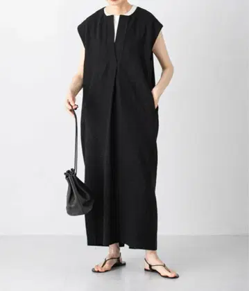 신상 카구레 린넨 레이온 스키퍼 원피스 사이즈 1