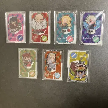 던전밥 아크릴 스탠드 세트 7종 x 각 10개