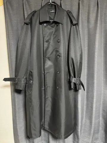 neos 블랙 트렌치코트 L 사이즈