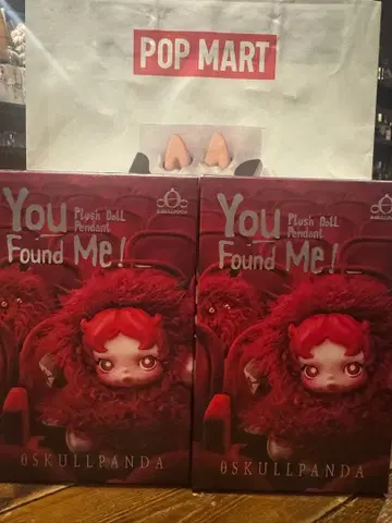 SKULLPANDA 스컬판다 고스트 2개 세트 POPMART 정품