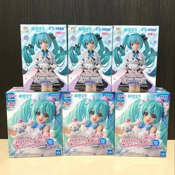 하츠네 미쿠 산리오 시나모롤 피규어 묶음 판매