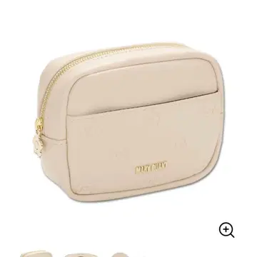 마리콴트 화이트 파우치