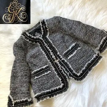 이타리야 13호 노카라 트위드 자켓