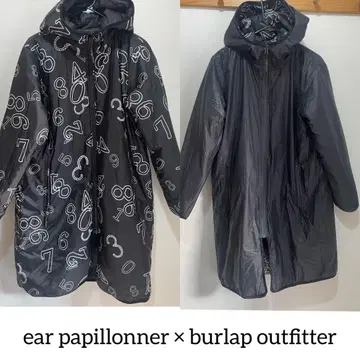ear papillonner 아우터 2way 바랩 아웃피터