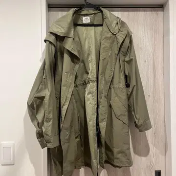 coen 카키 모즈 코트 FREE 사이즈