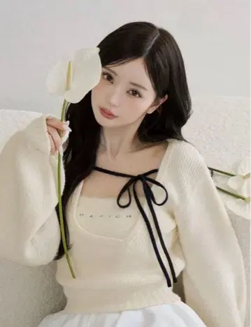 다리치 아지메 레이어드 니트탑