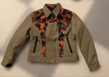 히로미치 나카노 카모플라쥬 패턴 퀼팅 자켓