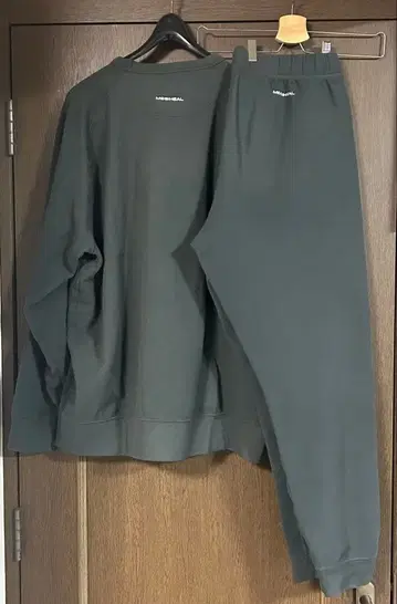 워크맨 메디힐 룸 트레이닝복 팬츠 셋업 그레이 LL