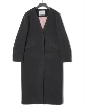 새상품 보더스 앳 발코니 36 노카라 코트 정가 107,800엔