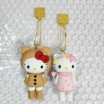 헬로키티전 시크릿 마스코트 참 A 곰 수트 페어리