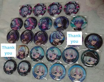 낱개 판매 가능 시쿠포니 캔뱃지 아메노 코사메 묶음 판매