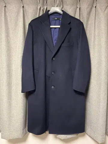 +J 유니클로 질 샌더 캐시미어 체스터 코트