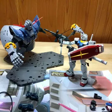 RG 1/144 RX-78-2 건담 + MSN-02 지옹