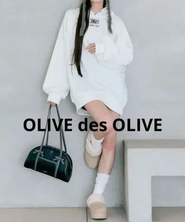 OLIVE des OLIVE 루즈핏 후드티