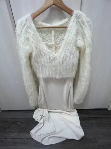 snidel 니트 부착 원피스