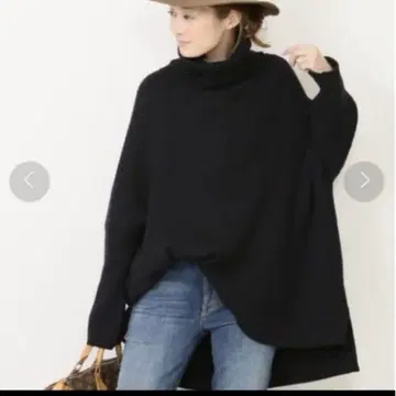 두지엠 클라세 EVERYDAY I LIKE 터틀넥 스웨터 블랙