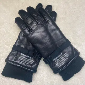 CHALLENGER 챌린저 장갑 가죽 블랙