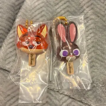 가챠 주토피아 아이스캔디 참 닉 주디 2개 세트