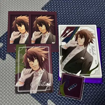 오토메이트 오토후유 박앵귀 아크릴 스탠드 포토 카드 오키타 소지