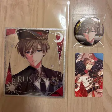 마법사의 약속 6주년 러스티카 클리어 색지 캔뱃지