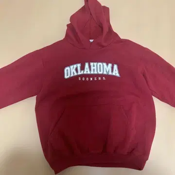 Oklahoma Sooners 빨간색 후드티