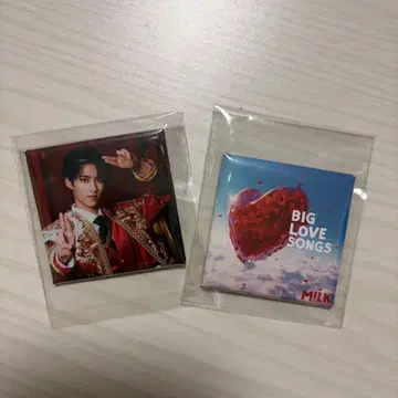 M!LK 소노 슌타 스퀘어 캔뱃지