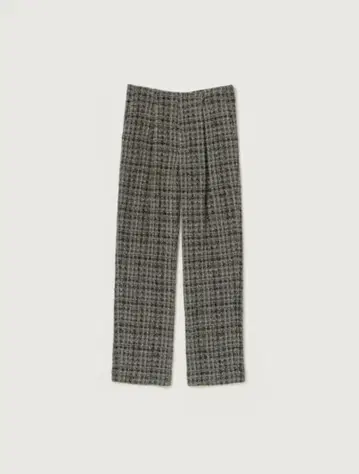 Auralee Homespun Tweed Slacks Tweed 4