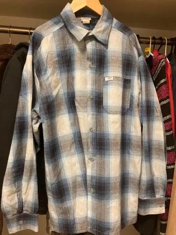 caltop 체크 셔츠