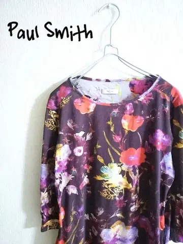 D221744 Paul Smith 꽃무늬 티셔츠 원피스
