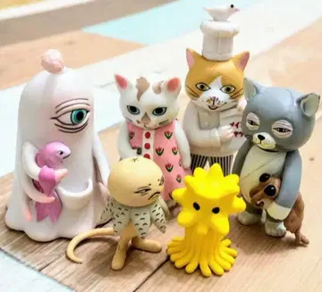 미개봉 새상품, 상자&리플렛 포함 히구치 유코 피규어 마스코트 5종