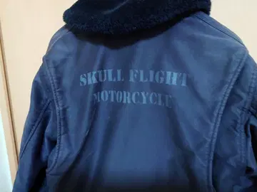 SKULL FLIGHT MOTORCYCLE 밀리터리 자켓