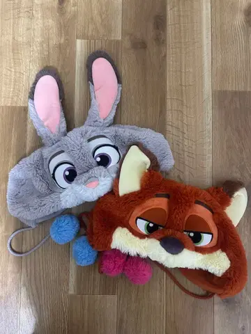 주토피아 닉 주디 팬캡 디즈니