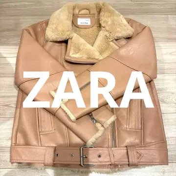 Zara Kids 164cm 핑크 가죽 코트
