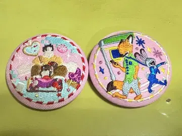 디즈니 자수 캔뱃지 2