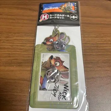 주토피아 Happy 복권 닉 와일드 주디 홉스 카드 홀더