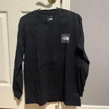 THE NORTH FACE 블랙 긴팔 T셔츠 L