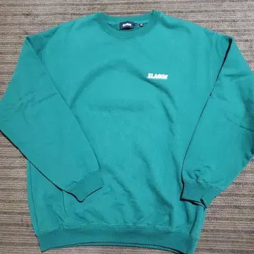 XLARGE 그린 맨투맨 L 사이즈