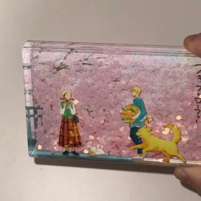 스킵과 로퍼 굿즈 디오라마 아크릴 스탠드 블럭 코롯토 유사코롯타