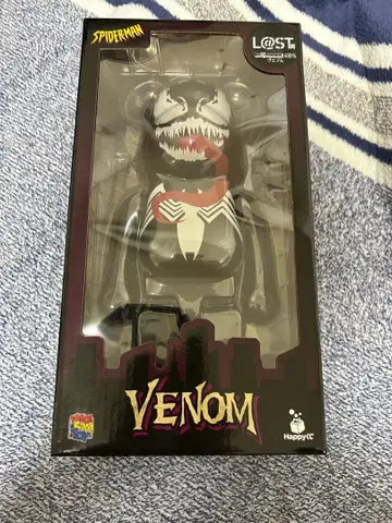 해피 복권 스파이더맨 베어브릭 베놈 라스트 원 메디콤토이