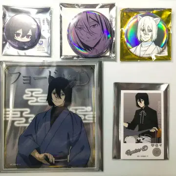 문호 스트레이독스 표도르(도스토) 색지 캔뱃지 외 세트