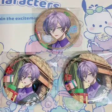 니지산지 3SKM AGF 캔뱃지 사카키 네스