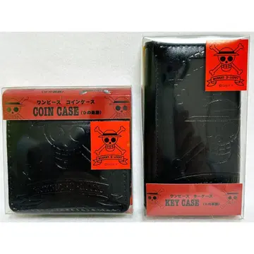 ONE PIECE 루피 키케이스 & 코인 케이스 세트 미사용