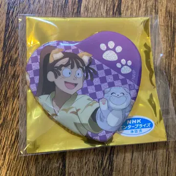 닌타마 란타로 난자타운 하트 캔뱃지 오하마 칸에몬